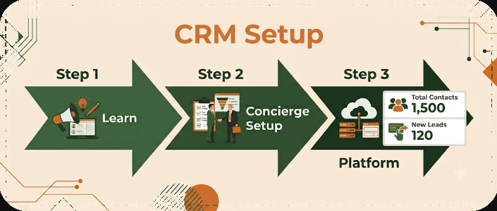 CRM Setup — Learn, Concierge Setup, Platform